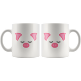 Cute Pig Face 11oz or 15oz COFFEE MUG