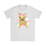 Adorable French Bulldog in TuTu, Frenchie Women's T-Shirt
