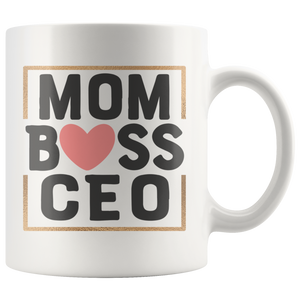 MOM BOSS CEO Coffee Mug 11 oz or 15 oz