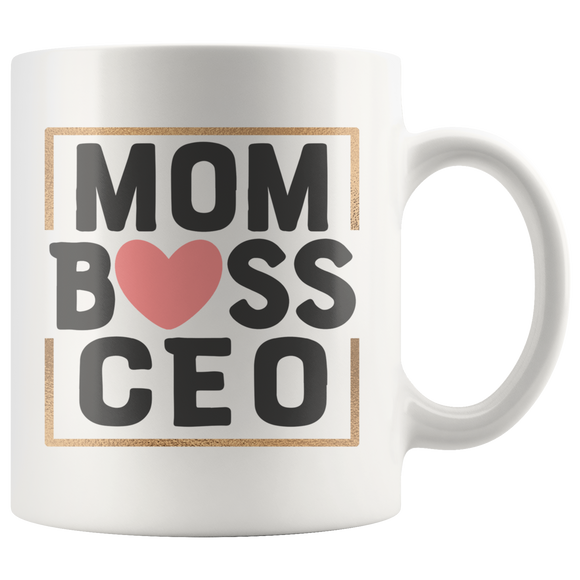 MOM BOSS CEO Coffee Mug 11 oz or 15 oz