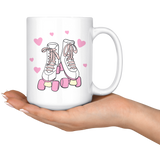 Roller Skates, Retro 80's Skating COFFEE MUG 11oz or 15oz