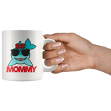 MOMMY SHARK Coffee Mug 11 oz or 15 oz