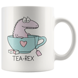 TEA-REX Humorous Tea or Coffee Mug - J & S Graphics