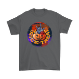 TRICK or TREAT Jack 'O Lantern and Ghoul Hand HALLOWEEN Unisex T-Shirt