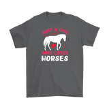 Just a Girl Who Loves HORSES Unisex T-Shirt