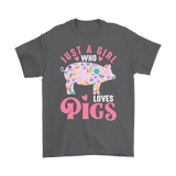 Just a Girl Who Loves PIGS Unisex T-Shirt