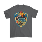 Born to Camp Unisex T-Shirt Camping, Camper