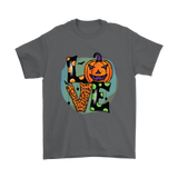 LOVE Halloween Pumpkin/Jack 'O Lantern Unisex T-Shirt