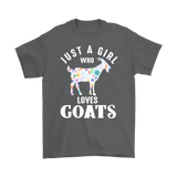 Just a Girl Who Loves GOATS Unisex T-Shirt