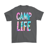 CAMP LIFE Tie Dye Look Unisex T-Shirt