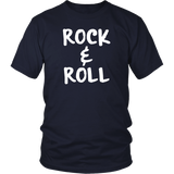 ROCK & ROLL, Unisex short sleeve T-Shirt - J & S Graphics