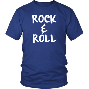 ROCK & ROLL, Unisex short sleeve T-Shirt - J & S Graphics