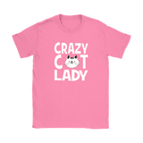 Crazy Cat Lady Women's T-Shirt - J & S Graphics