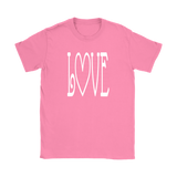 LOVE Women's T-Shirt - J & S Graphics