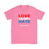 LOVE TRUMPS HATE Short sleeve Men's and Women's t-shirts