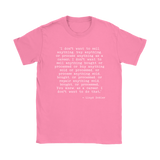 Career Choices by Lloyd Dobler - Say Anything Men's and Women's T-Shirts