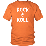 ROCK & ROLL, Unisex short sleeve T-Shirt - J & S Graphics