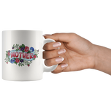 Floral MOTHER Design COFFEE MUG 11oz or 15oz