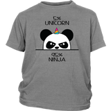 NINJA UNICORN PANDA Child/Youth T-Shirt - J & S Graphics