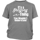 It's a GREGORY Thing Youth T-Shirt