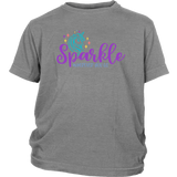 Youth Size Unicorn T-Shirt SPARKLE Wherever You Go - J & S Graphics