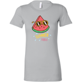 Summer Vibes Watermelon with Sunglasses Women's T-Shirt