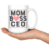 MOM BOSS CEO Coffee Mug 11 oz or 15 oz