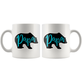 Couples COFFEE MUG Set, Mama Bear and Papa Bear - J & S Graphics