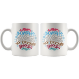 WINTER; Blankets, Snowflakes. Hot Chocolate, Fireplace, Snuggles COFFEE MUG 11oz or 15oz