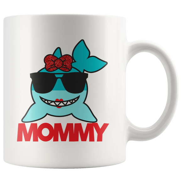 MOMMY SHARK Coffee Mug 11 oz or 15 oz