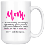 MOM DEFINITION Coffee Mug 11 oz or 15 oz