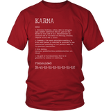 KARMA Definition, Unisex T-Shirt - J & S Graphics