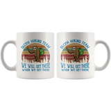 SLOTH HIKING TEAM COFFEE MUG 11oz or 15oz