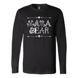 MAMA BEAR Long Sleeve T-Shirt, Canvas Brand - J & S Graphics