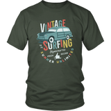 VINTAGE SURFING Design Unisex T-Shirt - J & S Graphics