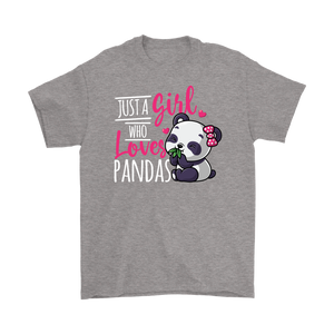 Just a Girl Who Loves Pandas Unisex T-Shirt