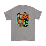 Halloween LOVE Men's and Women's T-Shirts