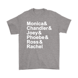 FRIENDS Name List Men's T-Shirt