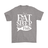 EAT SLEEP FISH Unisex T-Shirt 10 colors available