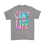 CAMP LIFE Tie Dye Look Unisex T-Shirt