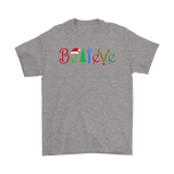 BELIEVE Christmas Design Unisex T-Shirt