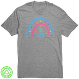 BE KIND Rainbow 100% RECYCLED Fabric T-Shirt