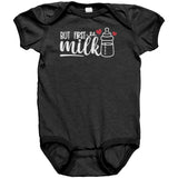 But First, MILK Baby One Piece Snap Bodysuit