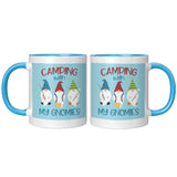 Camping with My GNOMIES Garden Gnome 11oz COFFEE MUG
