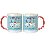 Camping with My GNOMIES Garden Gnome 11oz COFFEE MUG