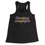 Chasing Sunshine Women's Flowy Racerback Tank Top