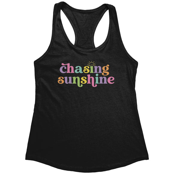 Chasing Sunshine Women's Racerback Tank Top