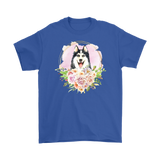 SIBERIAN HUSKY Unisex T-Shirt, Love Huskies