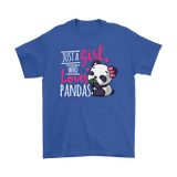 Just a Girl Who Loves Pandas Unisex T-Shirt