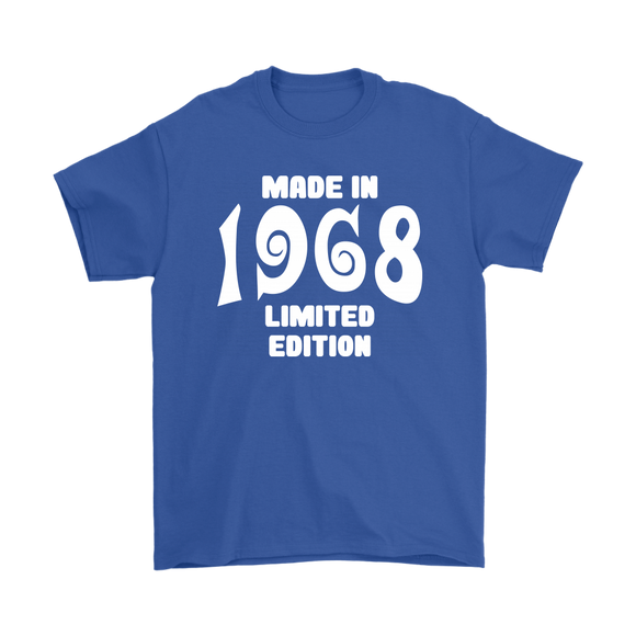 Made in 1968 Limited Edition Unisex short sleeve t-shirt